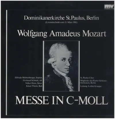 Wolfgang Amadeus Mozart – Messe in C-Moll